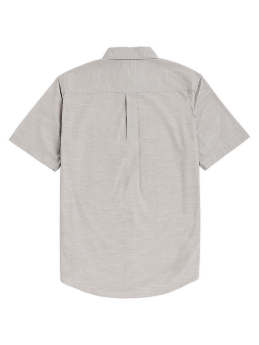 Grey Oxford Shirt