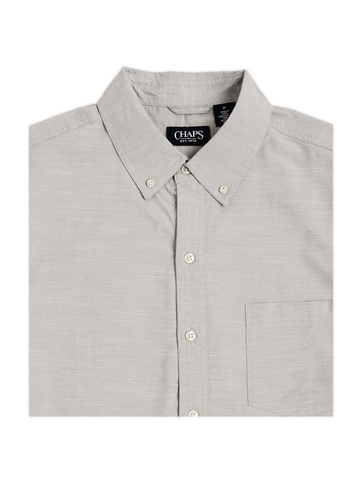 Grey Oxford Shirt