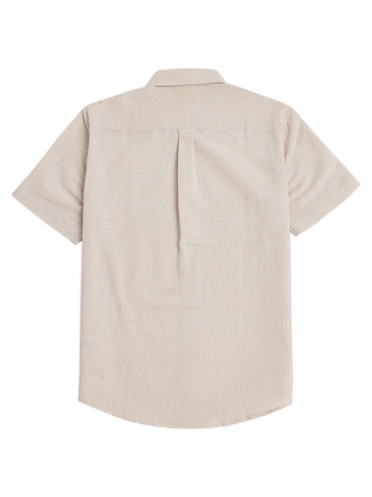 Peach Striped Shirt