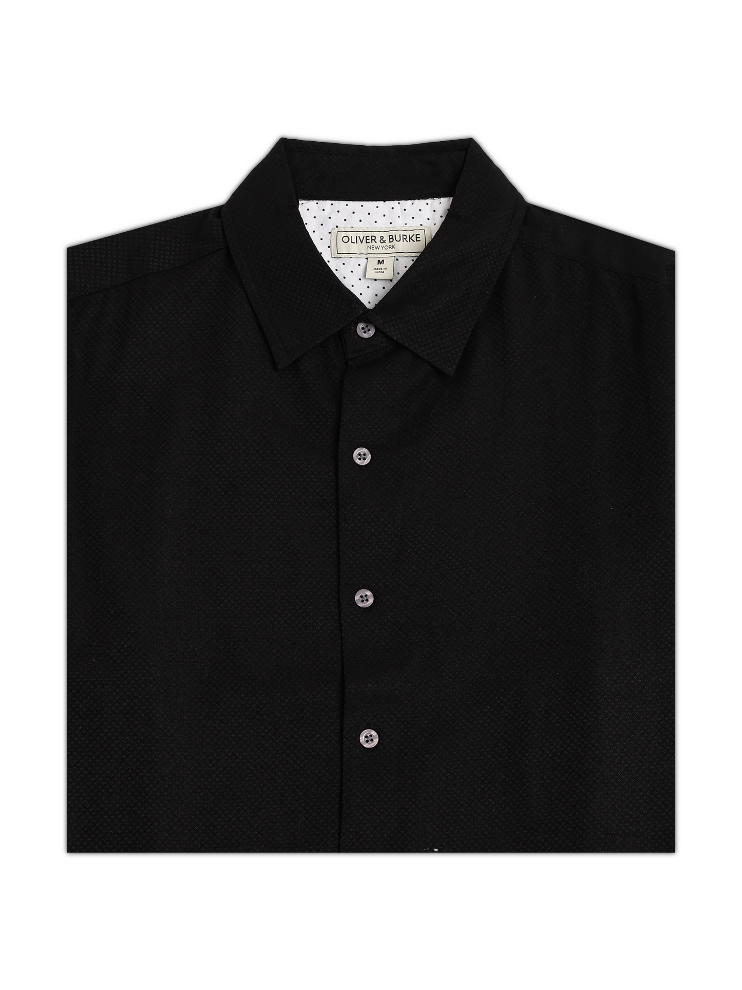 Solid Black Long Sleeve Shirt