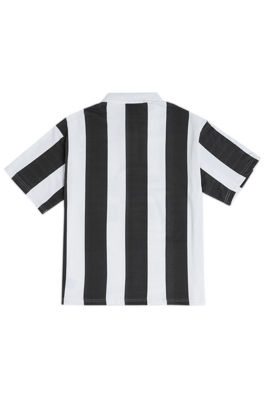 White Victory Vault Oversized Polo Tshirt