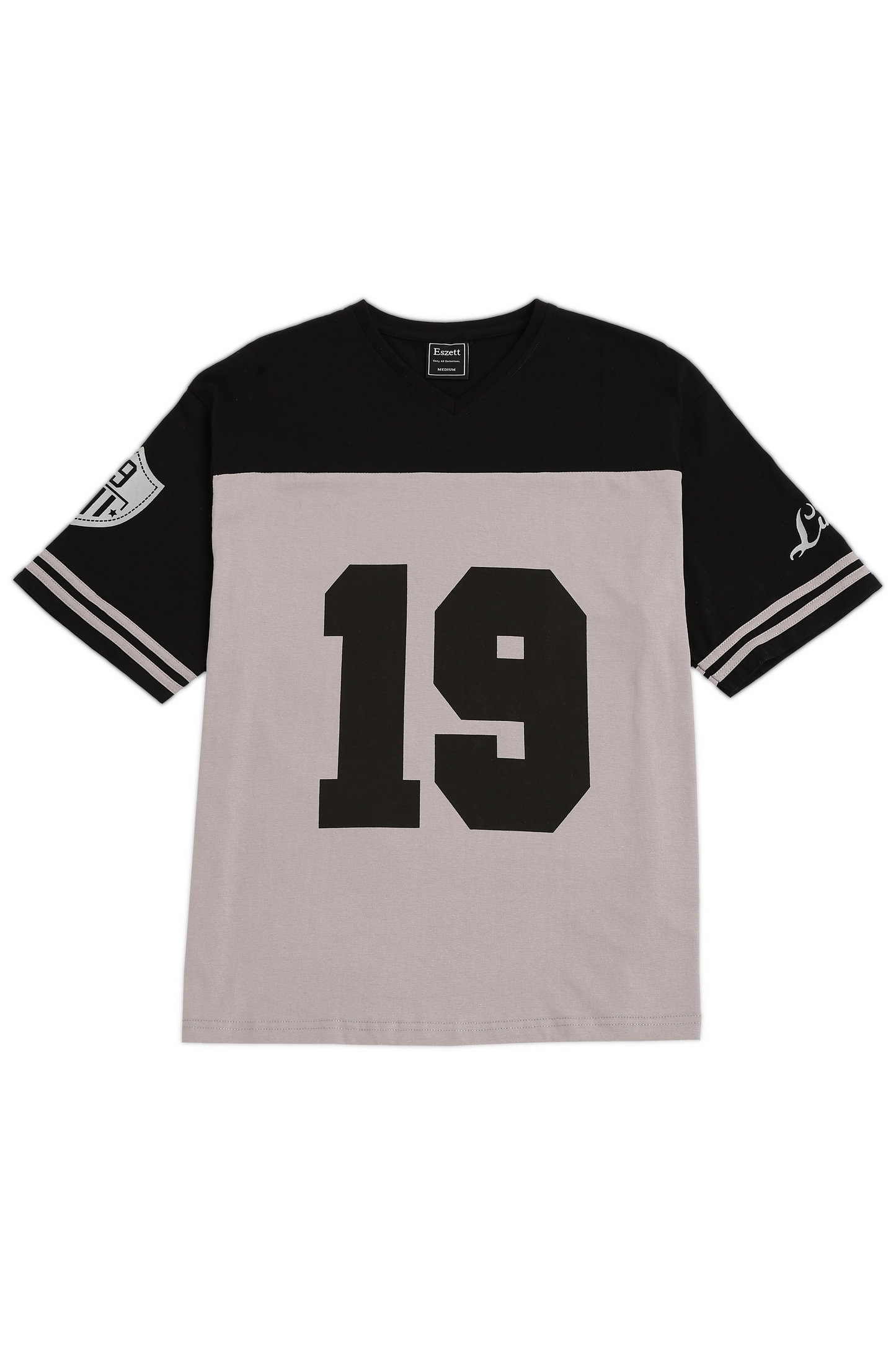 Grey 19 Cut & Sew Oversized Tshirt