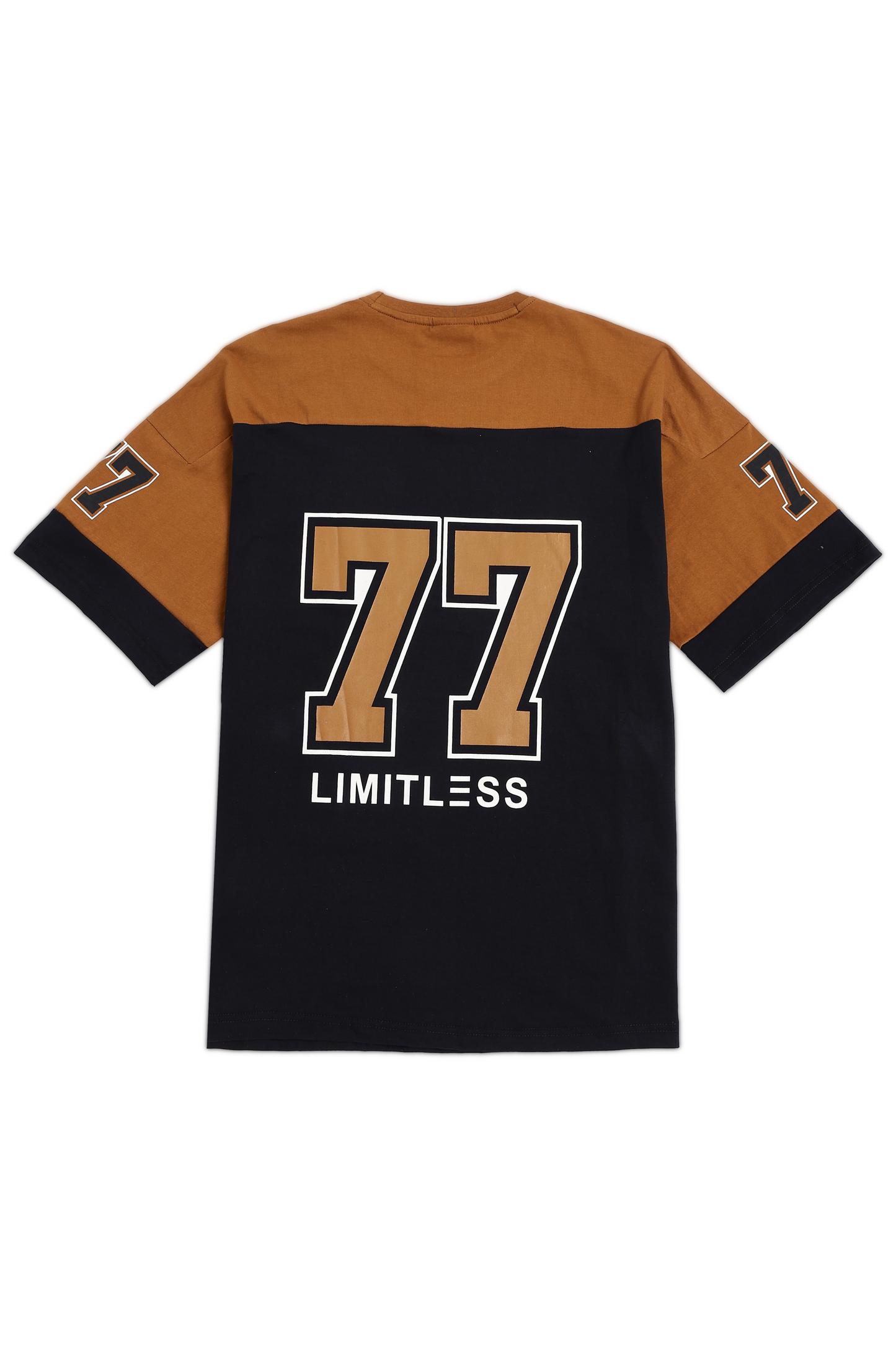 Black 77 Cut & Sew Oversized Tshirt