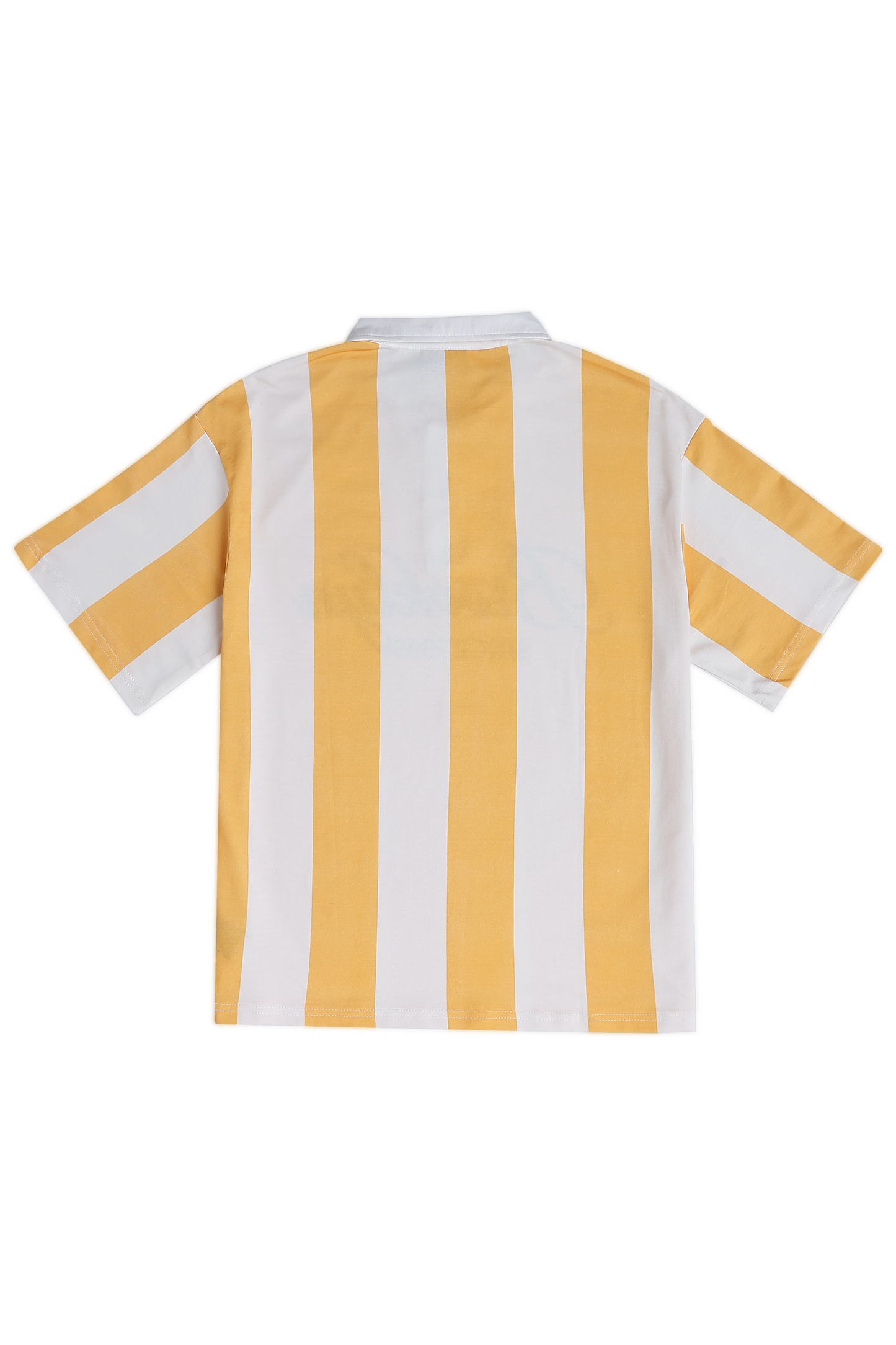 White Brooklyn Oversized Polo Tshirt