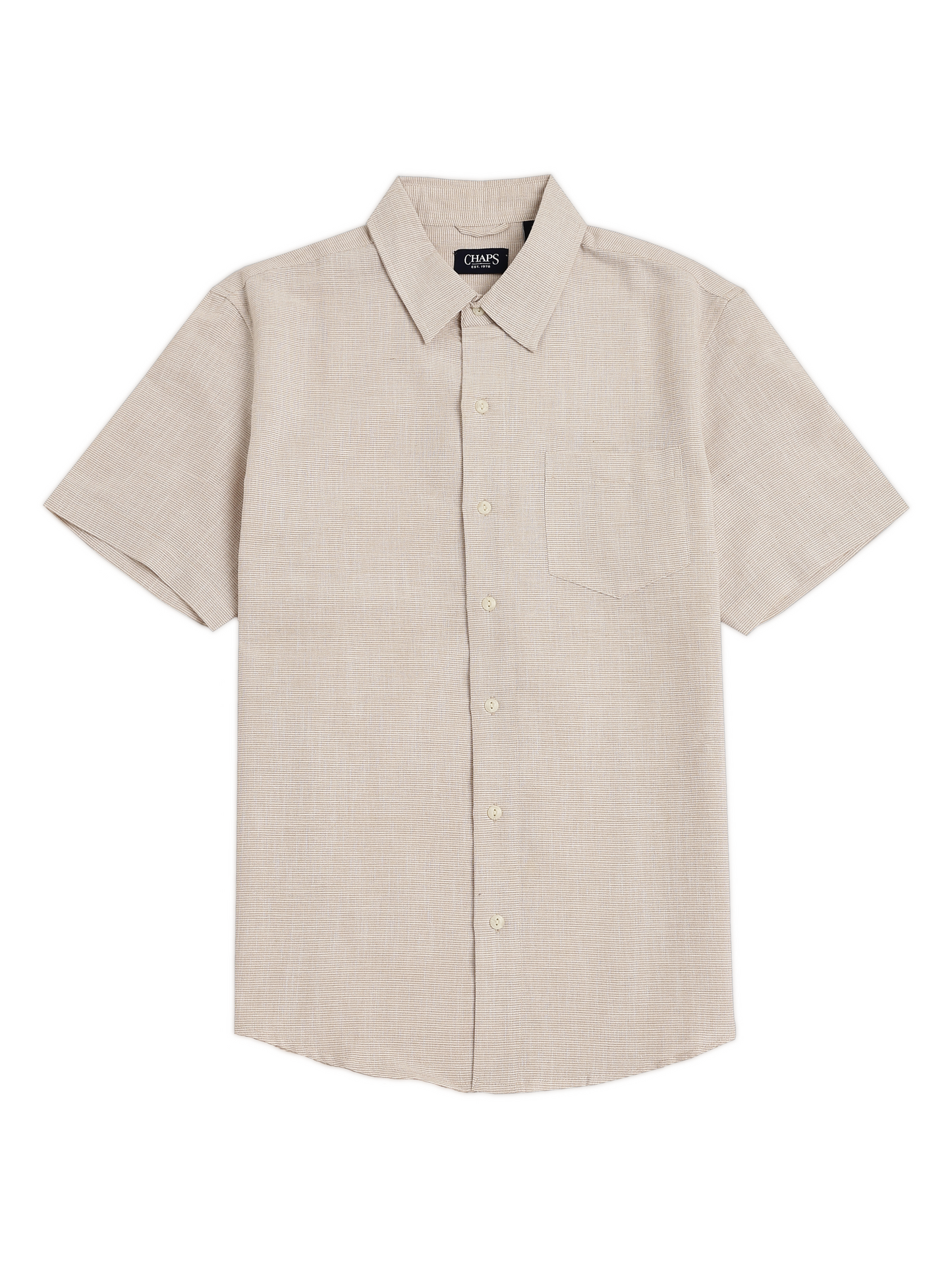 Peach Striped Shirt