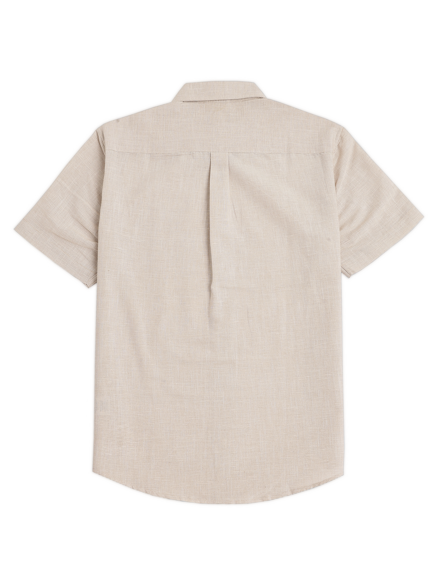 Peach Striped Shirt