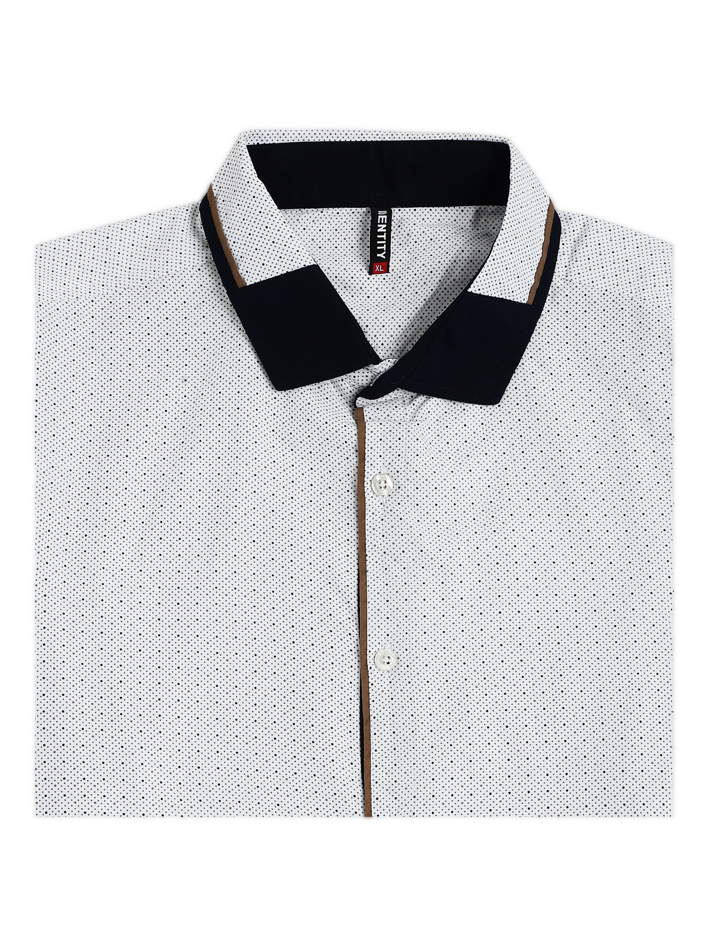Black Polka Dot Long Sleeve Shirt