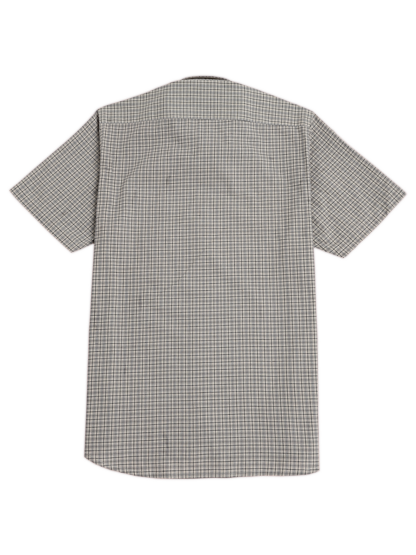 Light Grey Classic Checks Oxford Shirt