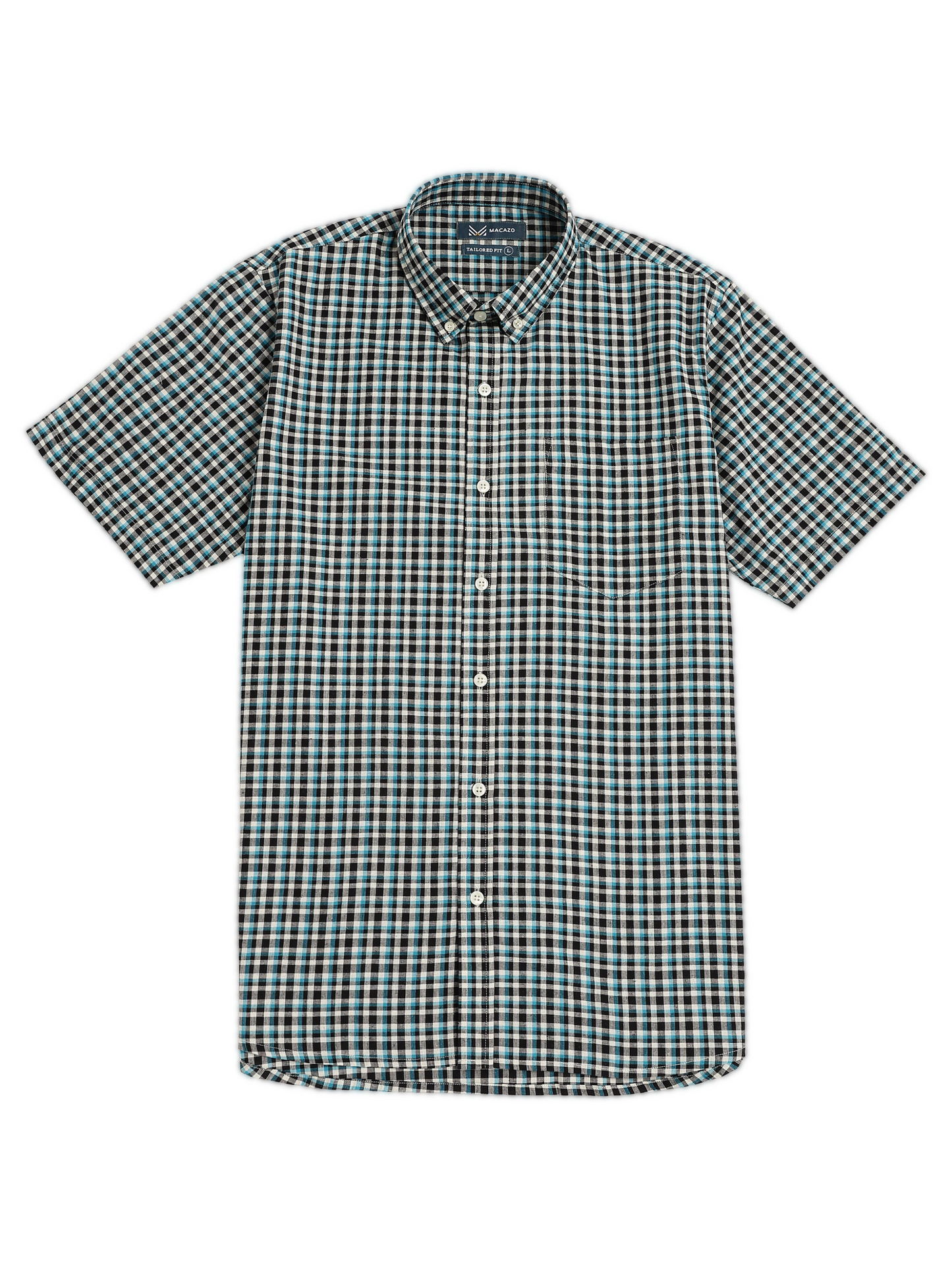 Blue Classic Checks Oxford Shirt