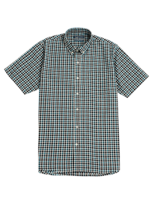 Blue Classic Checks Oxford Shirt