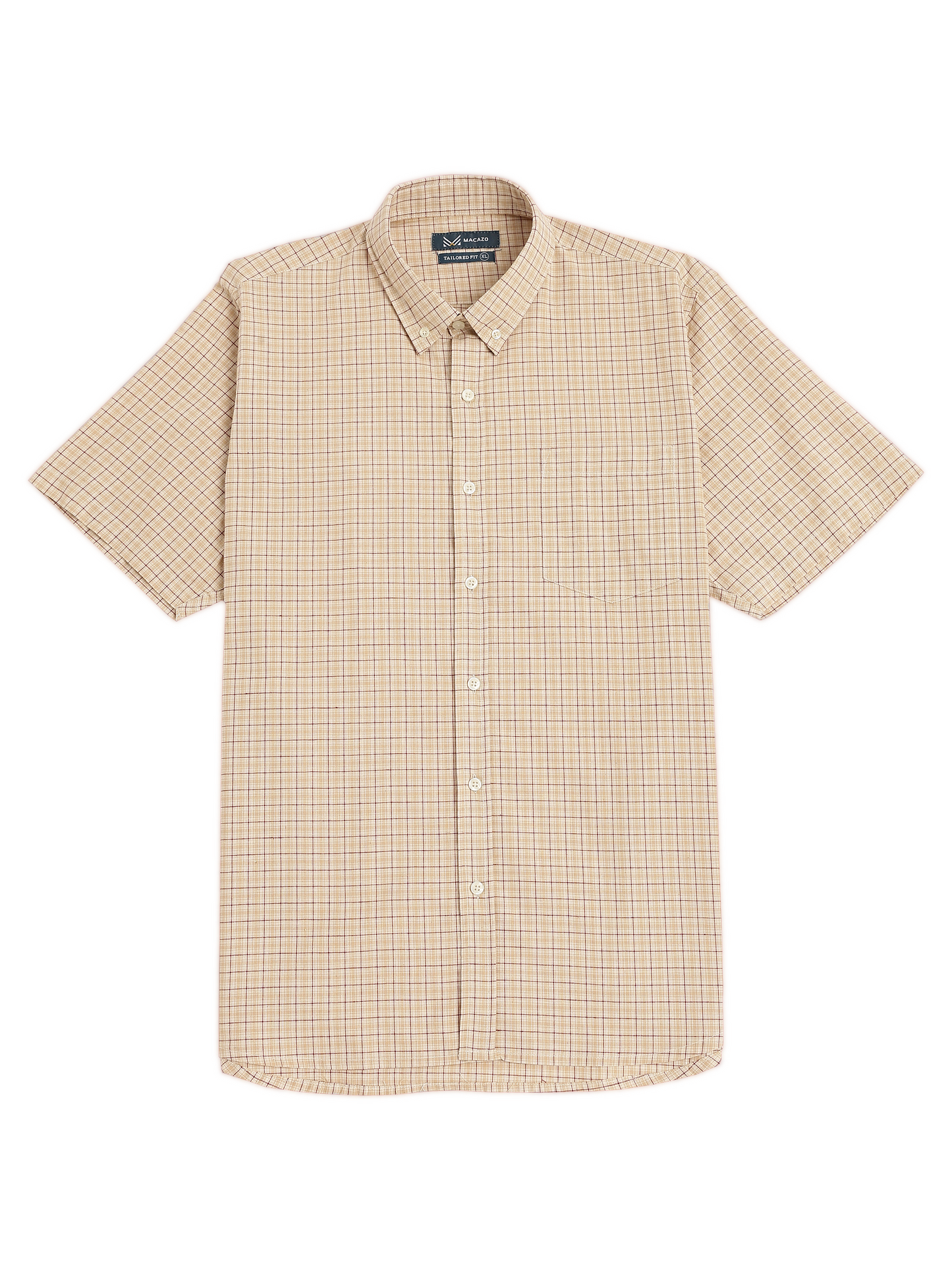 Yellow Classic Checks Oxford Shirt