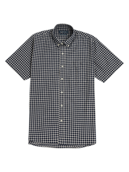 Navy Classic Checks Oxford Shirt