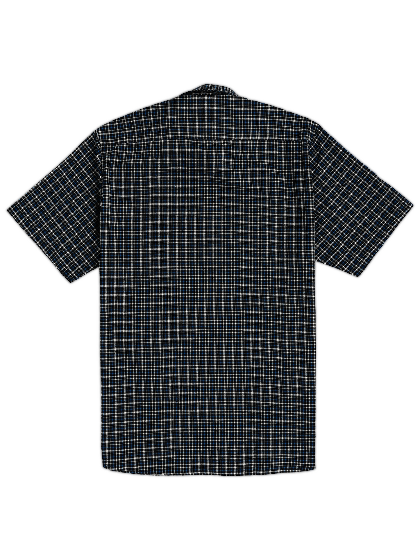 Dark Blue Classic Checks Oxford Shirt