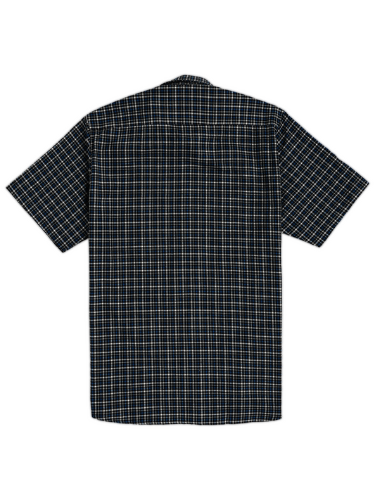 Dark Blue Classic Checks Oxford Shirt