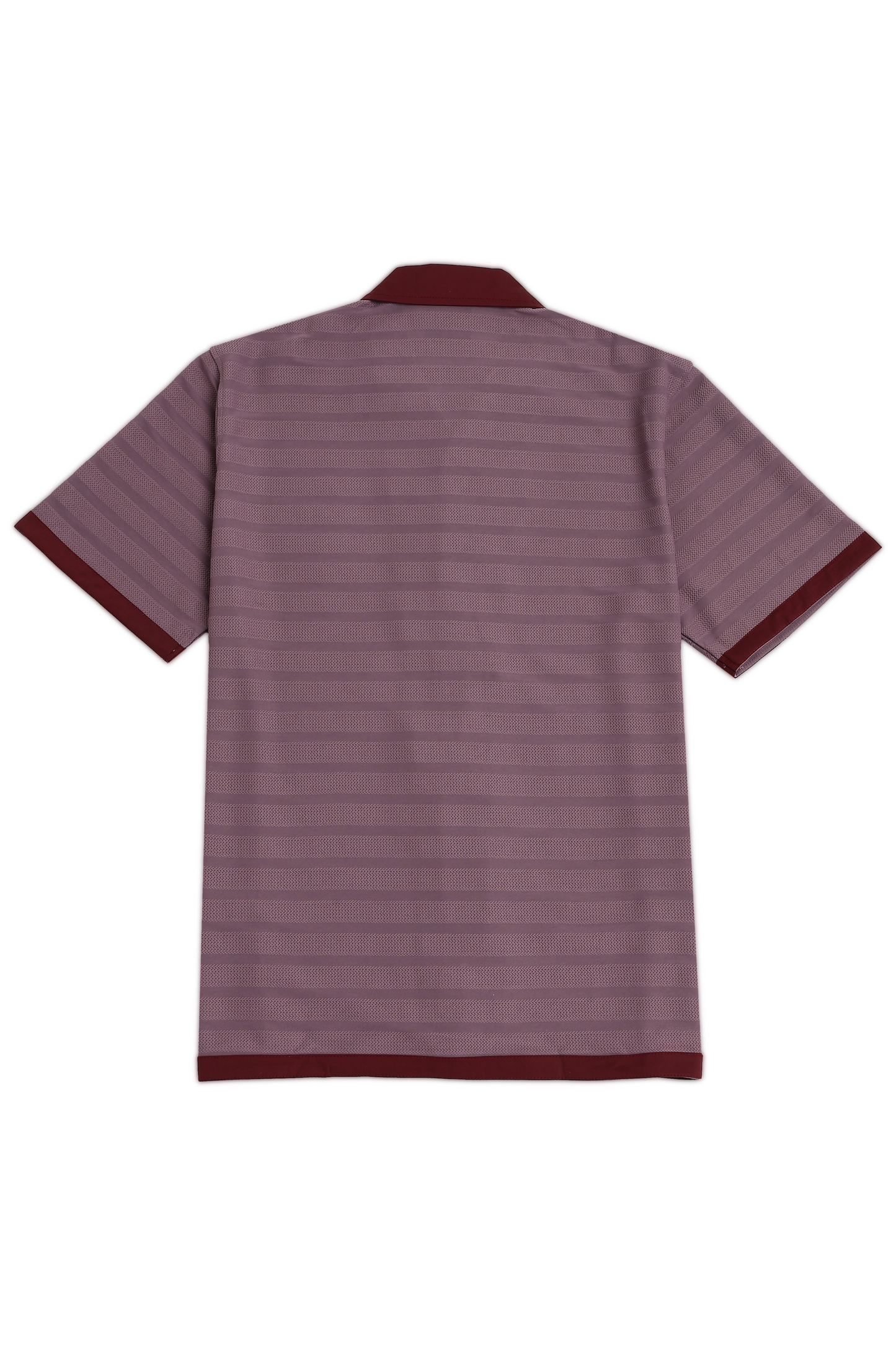 Pink Textured Fabric Cuban Shirt