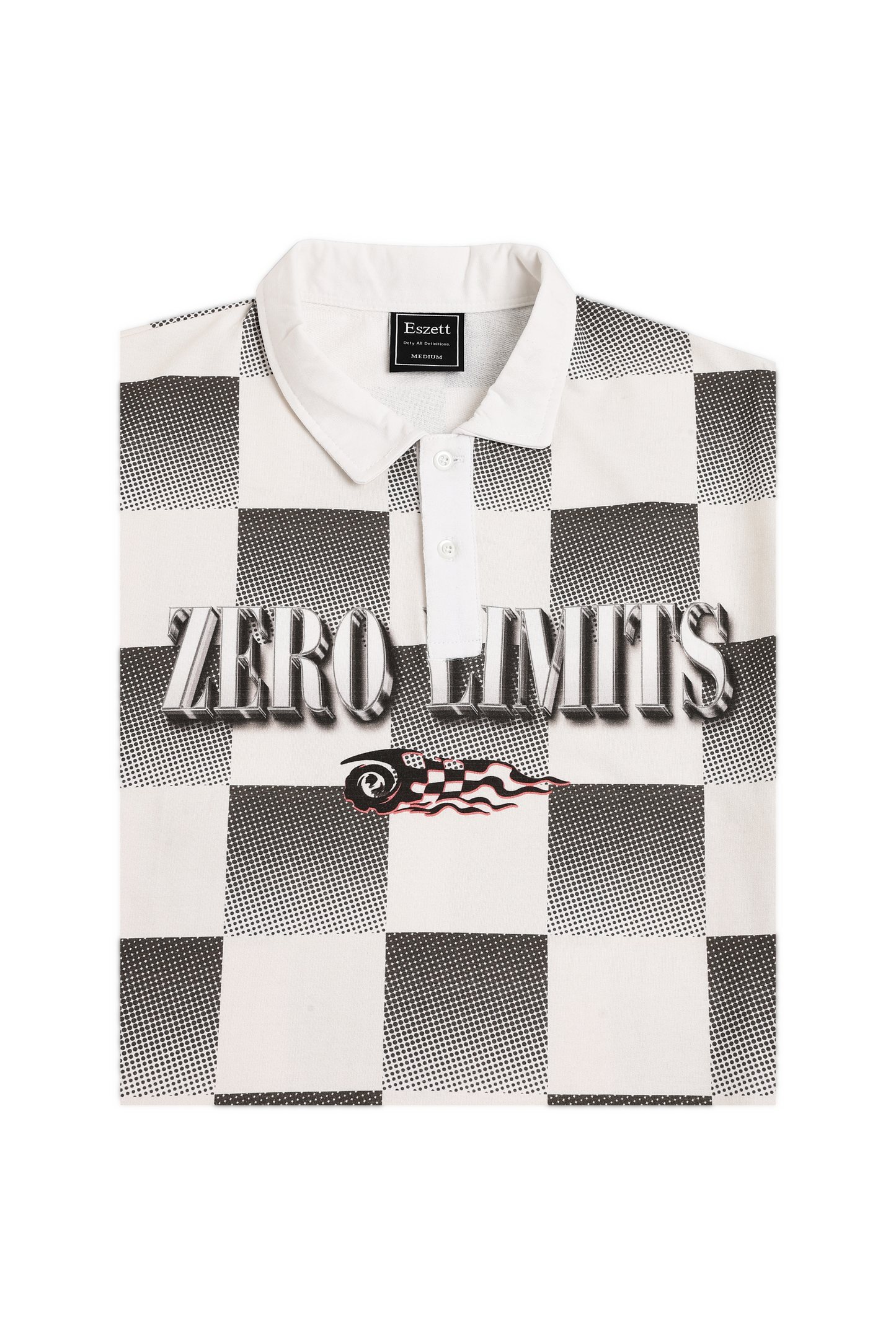 Off-White Zero Limit Oversized Polo Tshirt