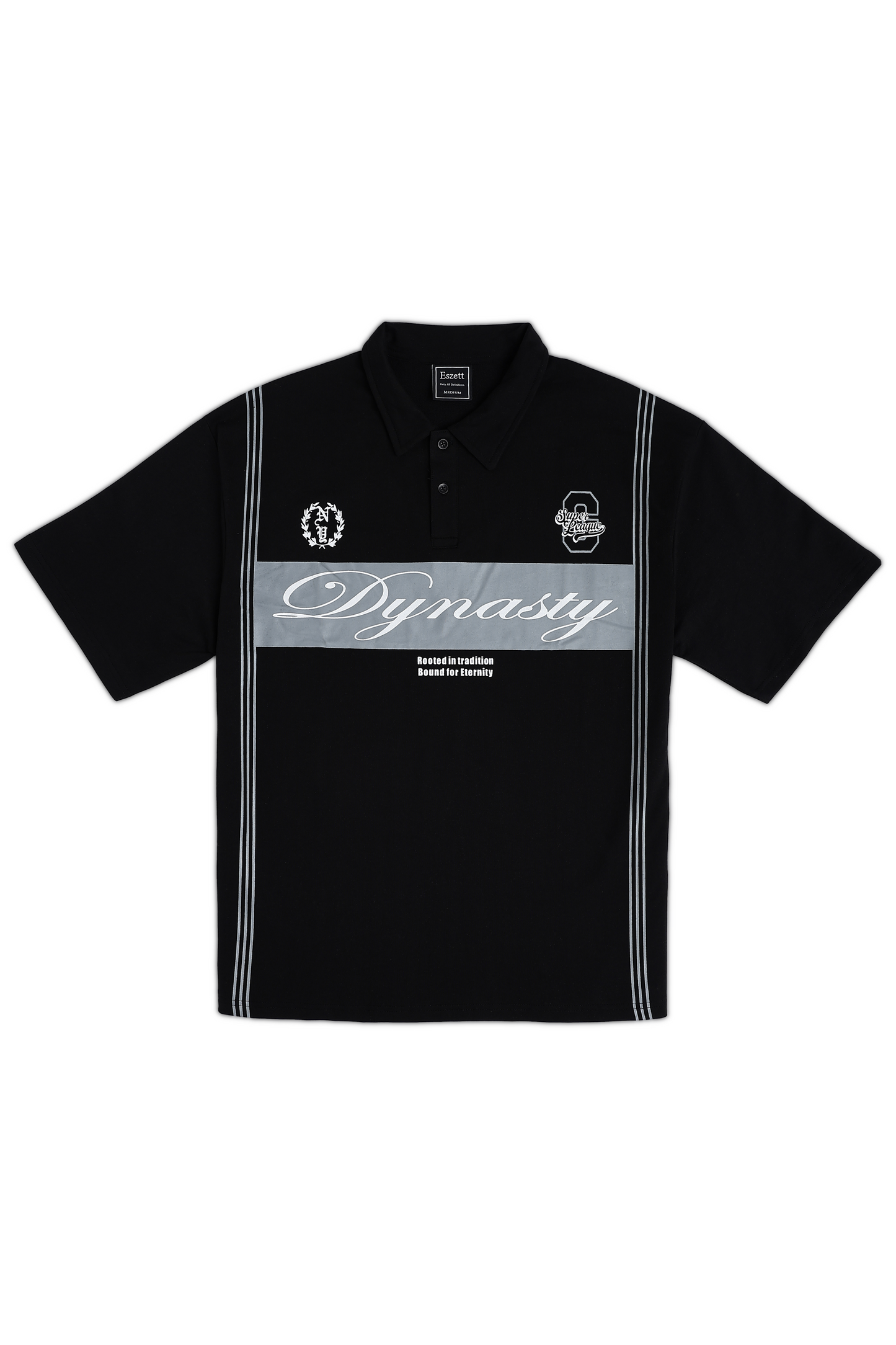 Black Dynasty Oversized Polo Tshirt