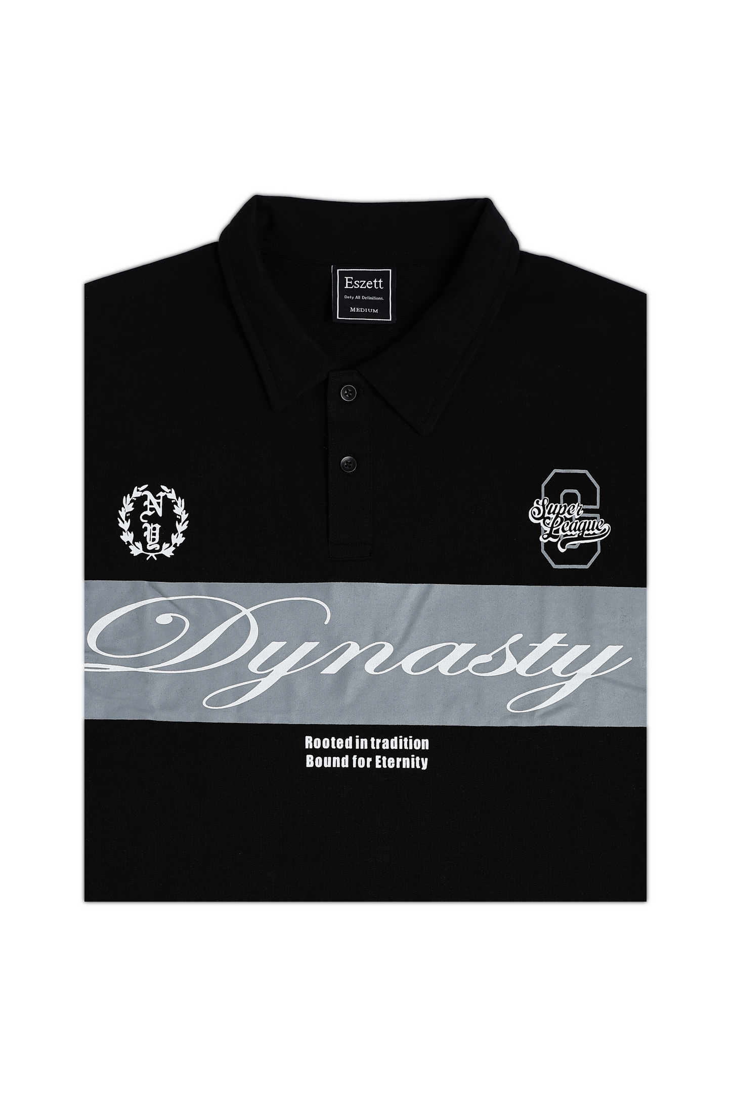 Black Dynasty Oversized Polo Tshirt