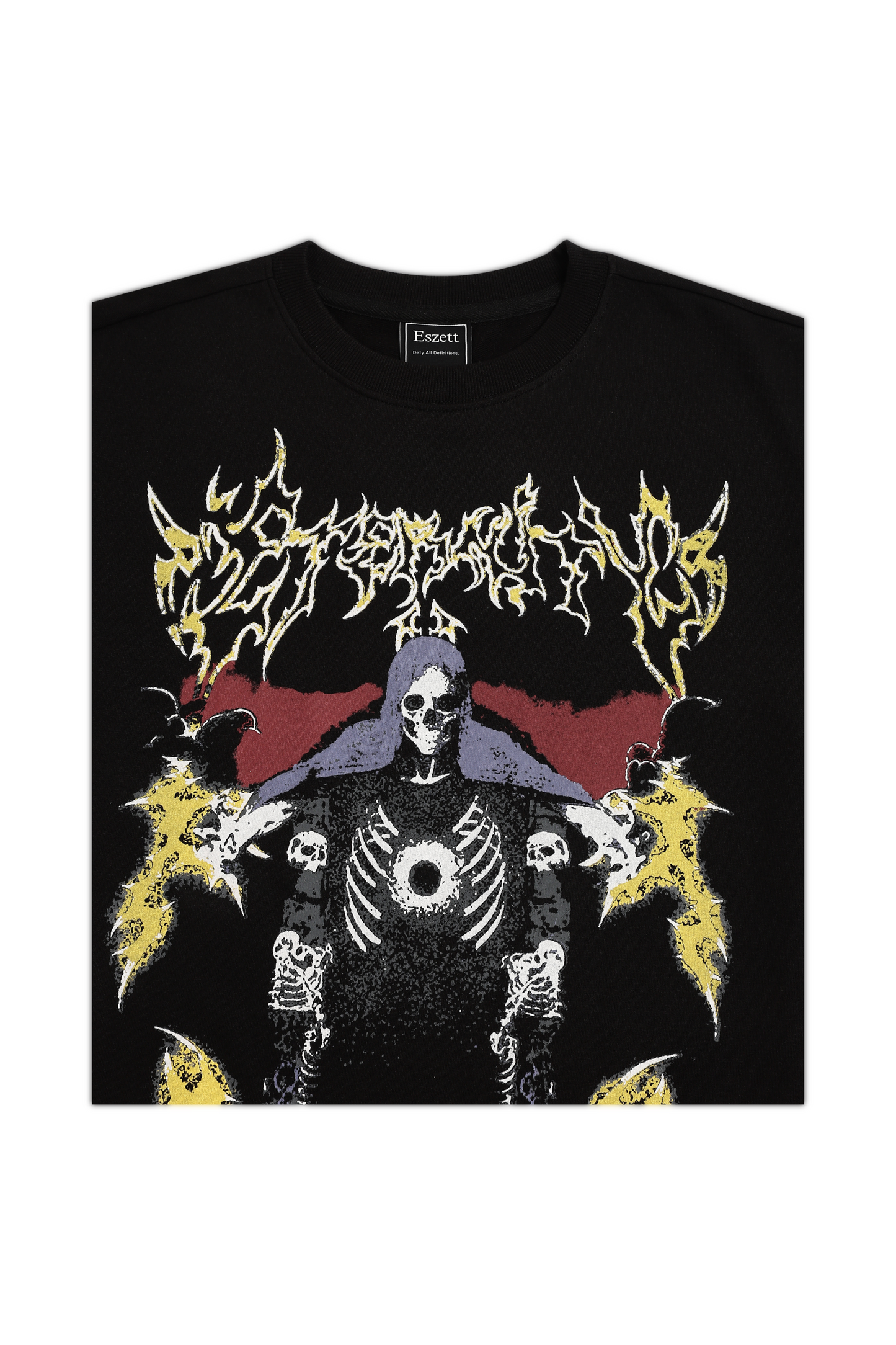 Black Emperor Black Oversized Tshirt