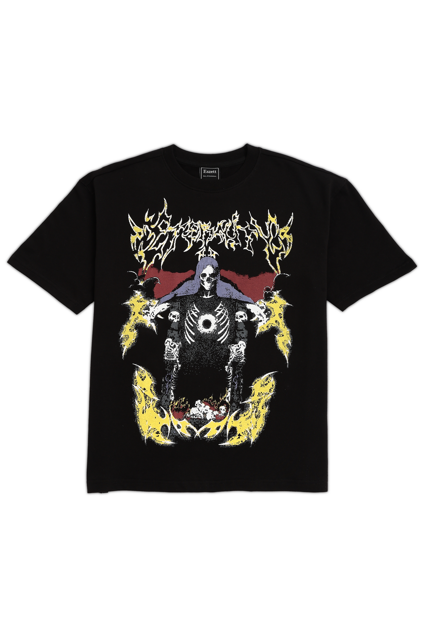 Black Emperor Black Oversized Tshirt