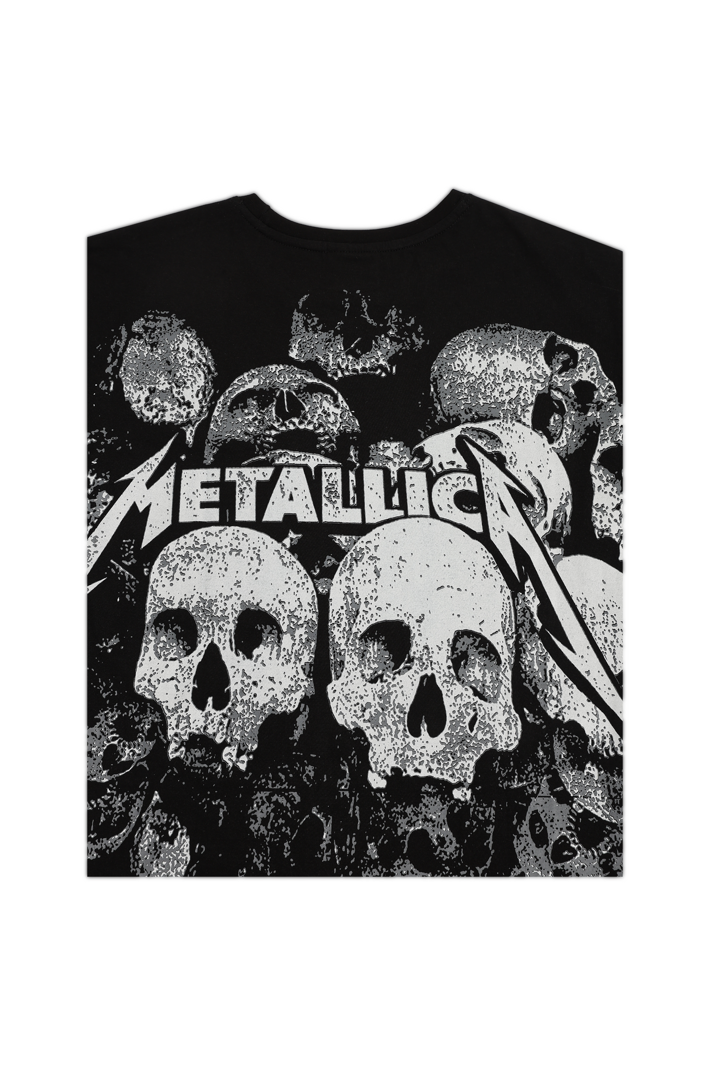Black Metallica Oversized Tshirt