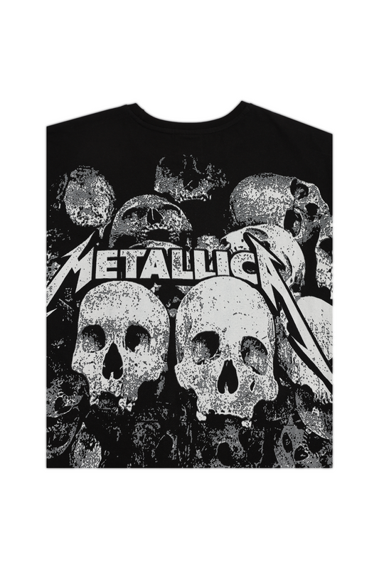 Black Metallica Oversized Tshirt