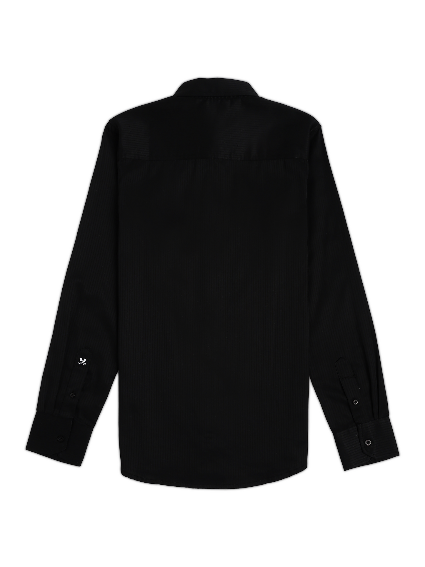 Black Shadow Stripe Dobby Shirt